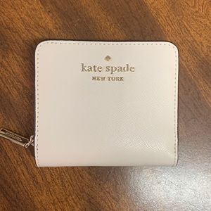 Kate Spade Staci Saffiano Wallet Color Parchment